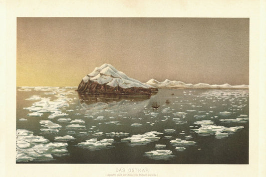 Das Ostkap. Lithografie von 1892