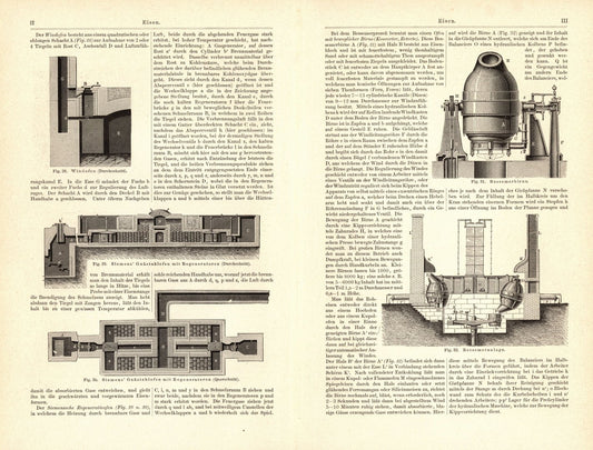 Eisen III. Buchillustration (Stich) von 1895
