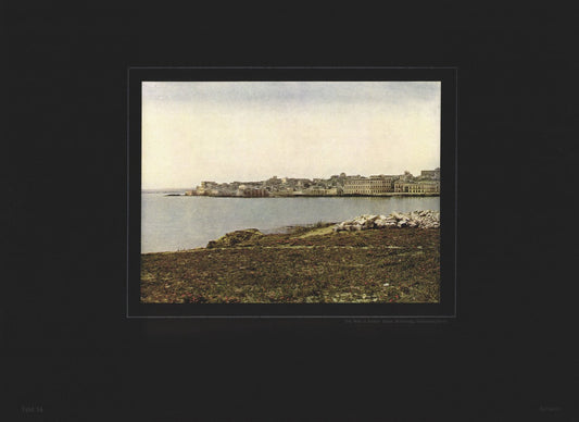 Syrakus, Sizilien, Italien, Farbenphotographie von 1910.