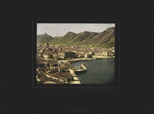 Como, Italien, Farbenphotographie von 1910.